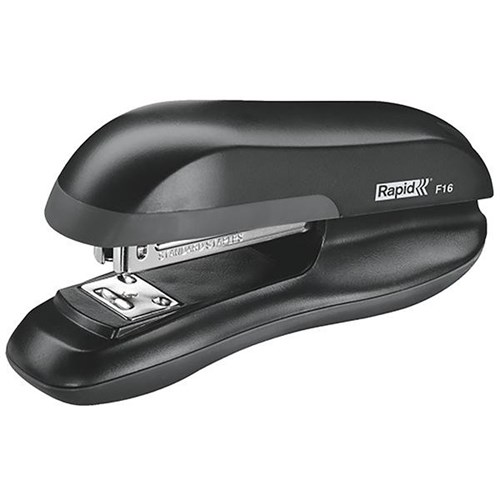 Rapid F16 Desk Stapler Half Strip Black