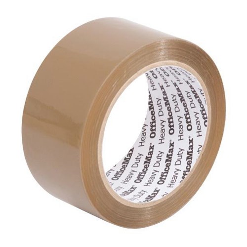 OfficeMax Heavy Duty Packaging Tape 48mm x 75m Tan Brown OfficeMax NZ