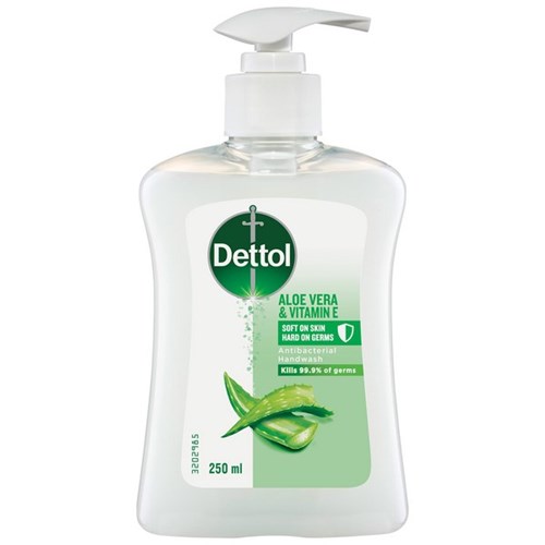 Dettol Antibacterial Hand Wash Pump Bottle 250ml