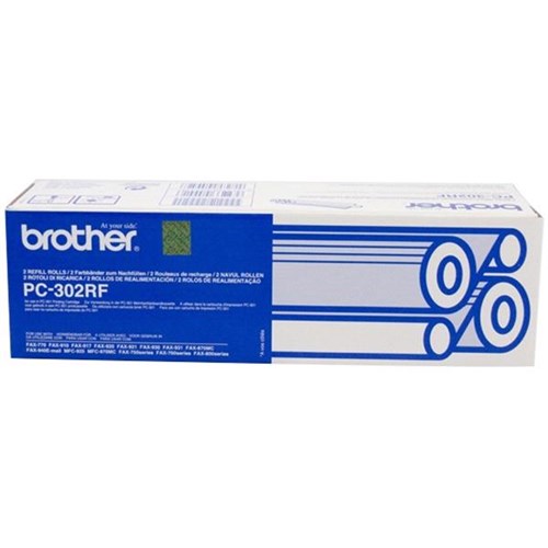 Brother PC-302RF Thermal Fax Cartridge Refill, Pack of 2