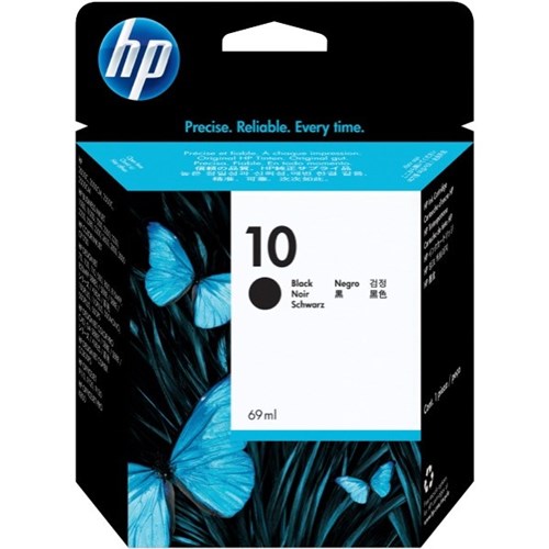 HP 10 Black Ink Cartridge C4844A OfficeMax NZ