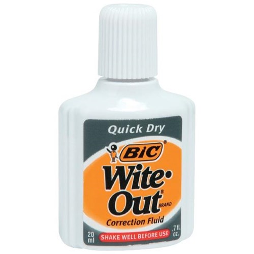 Bic Wite Out Quick Dry Plus Correction Fluid, 20ml OfficeMax NZ