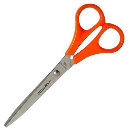 OfficeMax Standard Scissors 160mm Orange