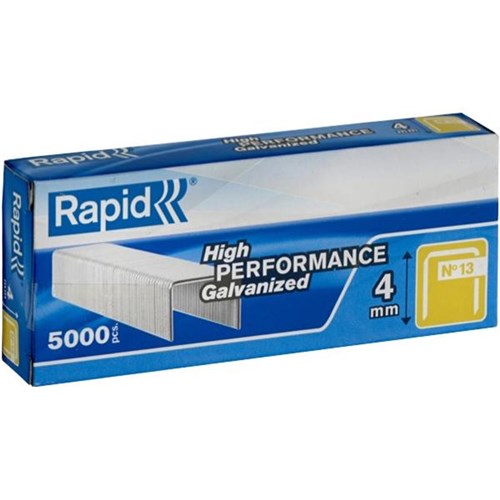Rapid Staples 13/4 4mm, Box of 5000 OfficeMax NZ