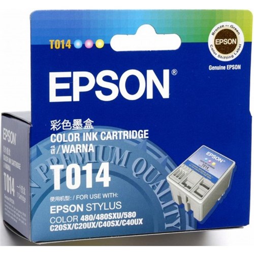 Epson T014 Colour Ink Cartridge C13T014091