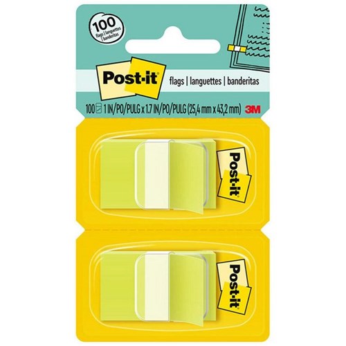 Post-it® Flags 680-22 Bright Green, Pack of 100