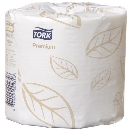 Tork T4 Premium Toilet Tissue Roll 2 Ply 280 Sheets 2170336, Carton of 48