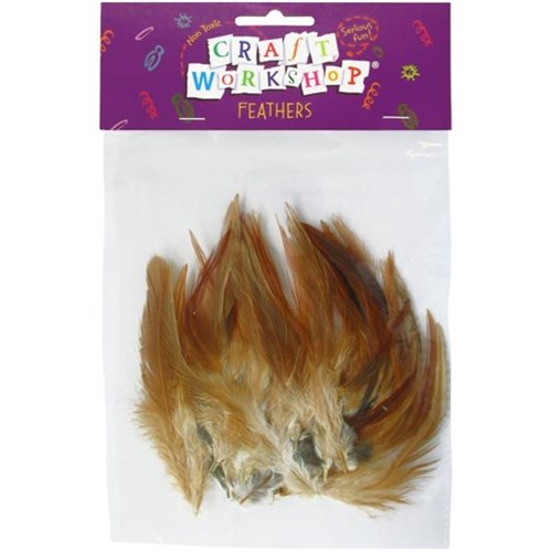 Craft Workshop Craft Feathers Native Colours 5gm