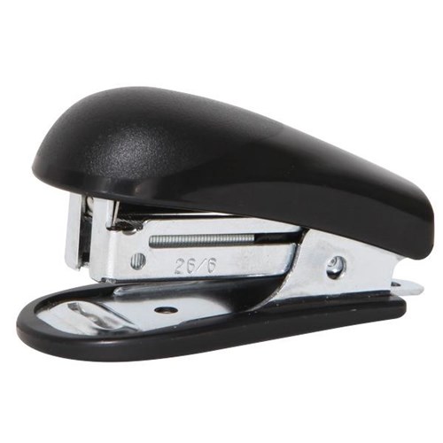 OfficeMax Mini Stapler With 1000 Staples 20 Sheet Black OfficeMax NZ
