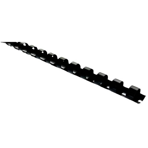 Okin 20mm Plastic Binding Coils Black, Pack of 100
