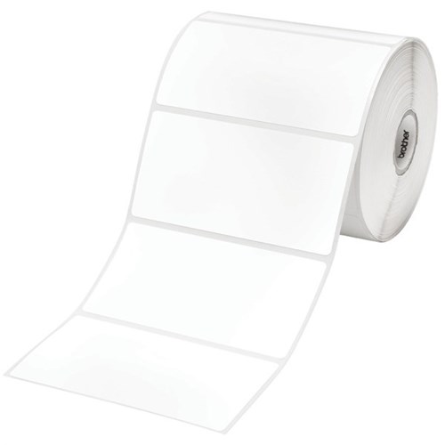 Brother Direct Thermal Labels Roll Visitor Badge 99x60mm 1300 Labels