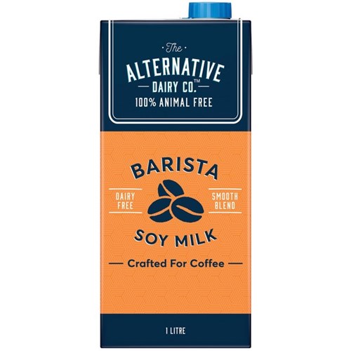 The Alternative Dairy Co UHT Barista Soy Milk 1L