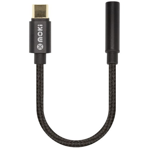 Moki Type-C to 3.5mm Audio Adapter Cable 150mm