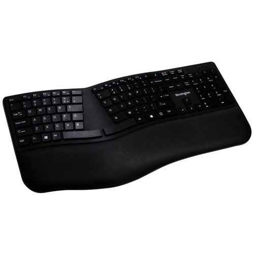 Kensington Pro Fit Ergo Dual Wireless Keyboard Black