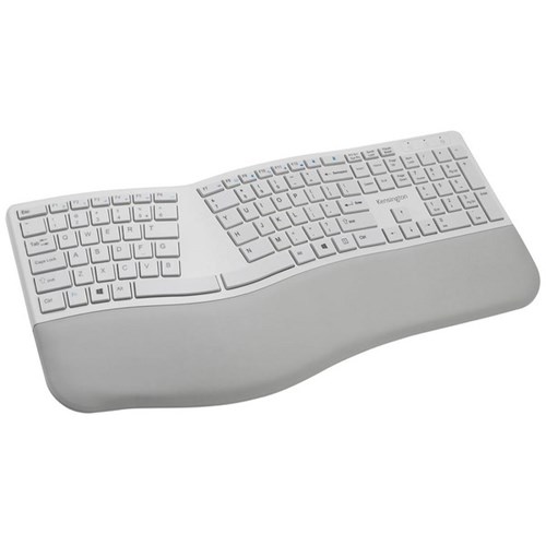Kensington Pro Fit Ergo Dual Wireless Keyboard Grey