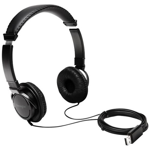 HEADPHONES KENSINGTON HIFI USBA OfficeMax NZ