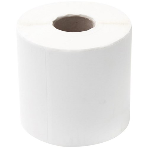 Blank Courier Labels Thermal Perforated 38mm Core 100x174mm, Carton of 18 Rolls