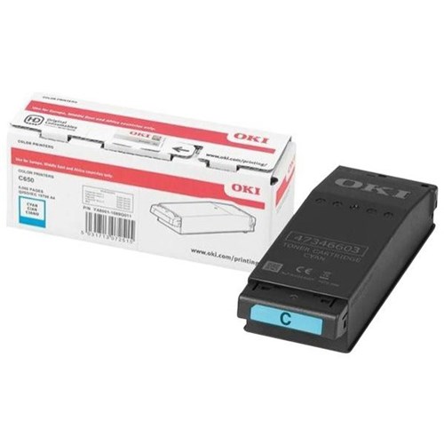 OKI YA8001-1088G035 Cyan Toner Cartridge