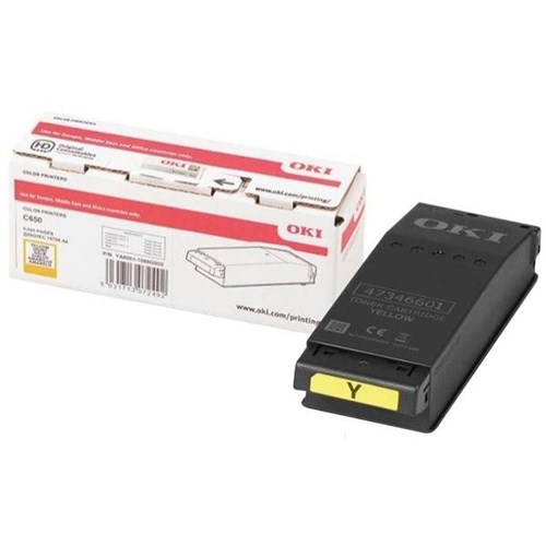 OKI YA8001-1088G033 Yellow Toner Cartridge