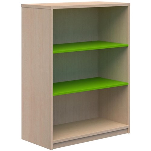 Accent Ako Bookcase 1200mm Refined Oak/Juicy Natural