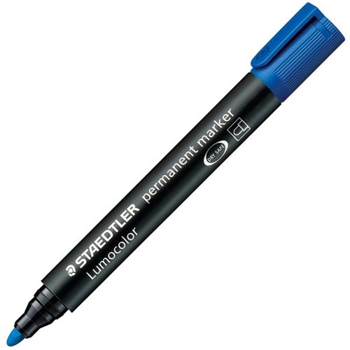 Staedtler Lumocolor 352 Blue Permanent Marker Bullet Tip