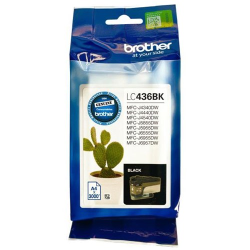 Brother LC436BK Black Ink Cartridge