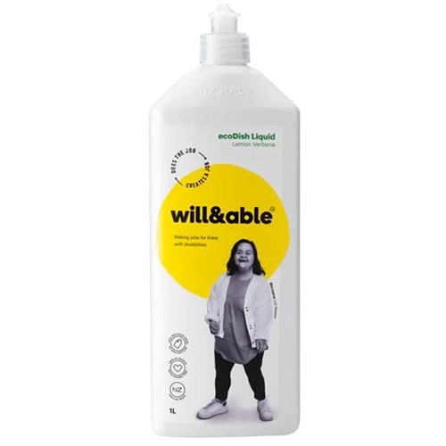 Will&Able Eco Dishwashing Liquid 1L