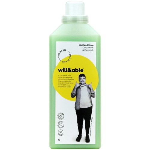 Will&Able Eco Liquid Hand Soap 1L