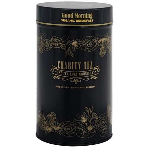 Charity Tea Good Morning Empty Refill Tin Large