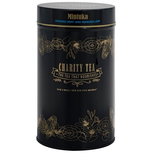 Charity Tea Mintuka Empty Refill Tin Large