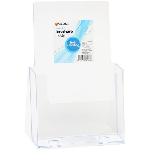 OfficeMax Free Standing Brochure Holder A5 1 Tier