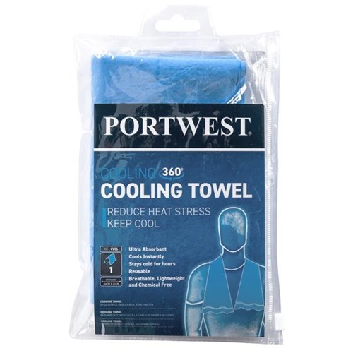 Portwest CV06 Cooling Towel Blue 66 x 21cm
