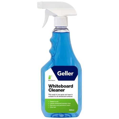 Geller Whiteboard Spray Cleaner 500ml OfficeMax NZ