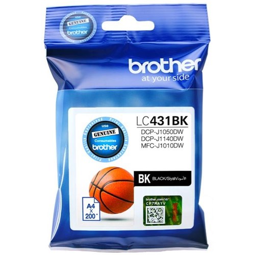Brother LC431BK Black Ink Cartridge OfficeMax NZ
