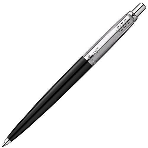 Parker Blue Jotter Original Ballpoint Pen 1.0mm Medium Tip Black Barrel