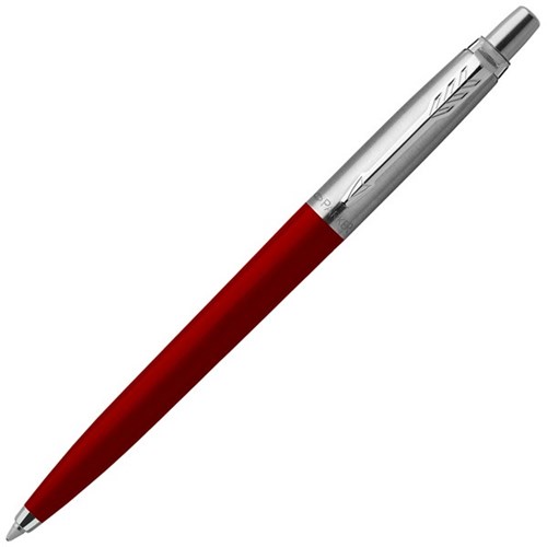 Parker Blue Jotter Original Ballpoint Pen 1.0mm Medium Tip Red Barrel