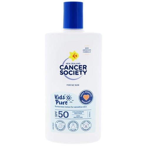 Cancer Society Kids Pure Sunscreen SPF50 400ml