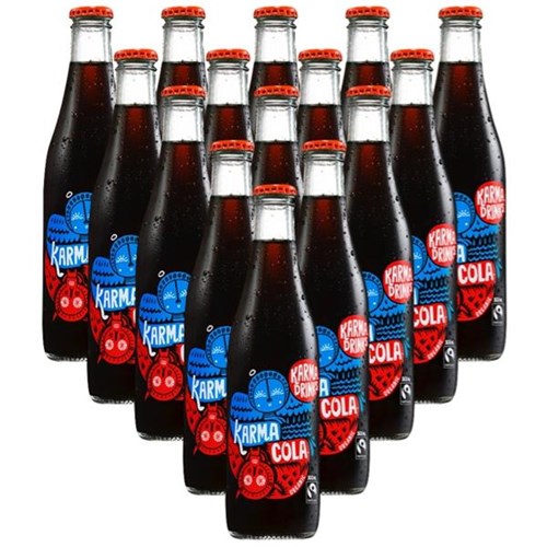 Karma Drinks Cola 300ml, Pack of 15