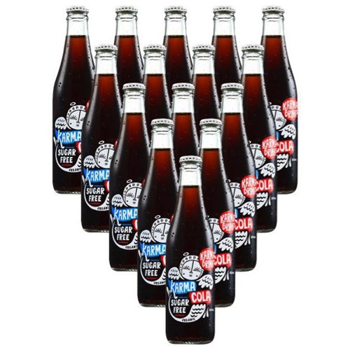 Karma Drinks Cola Sugar Free 300ml, Pack of 15