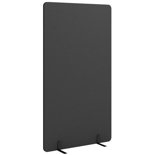 Boyd Visuals Acoustic Freestanding Partition Panel 1000x1800mm Dark Grey