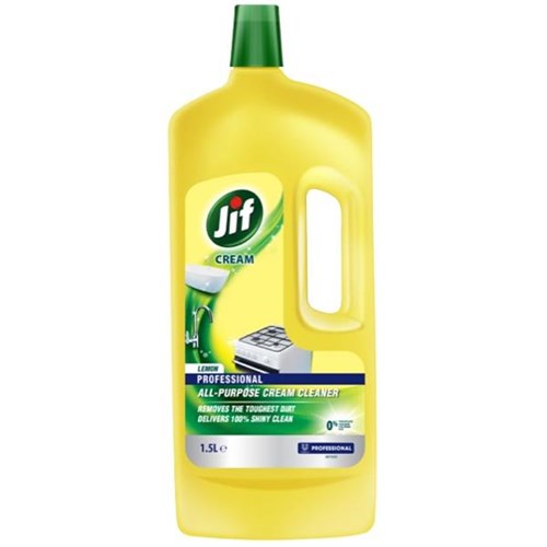 Jif Cream Cleanser Cleaner Lemon Fresh 1.5L OfficeMax NZ