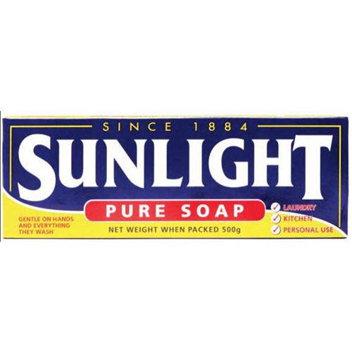 Sunlight Pure Soap 500g, Pack of 4