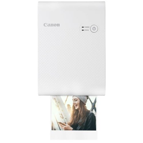 Canon Selphy Square XQ10W Wireless Portable Photo Printer White