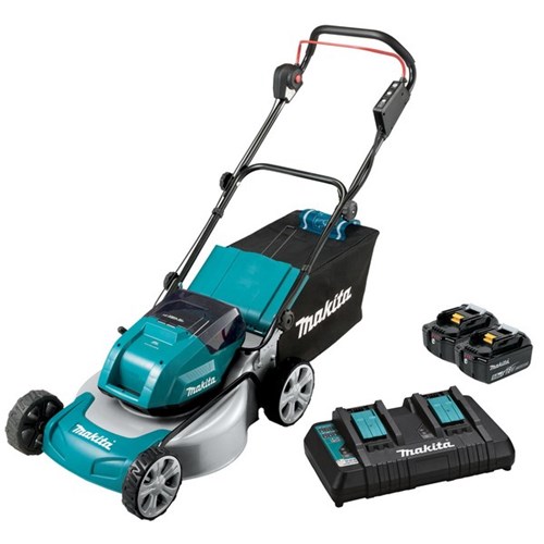 Makita LXT 36V Steel Deck Lawn Mower Kit 18 Inch