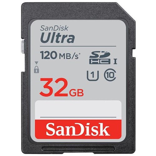Sandisk Ultra SDHC Memory Card 32GB Class 10