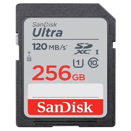 Sandisk Ultra SDXC Memory Card 256GB Class 10