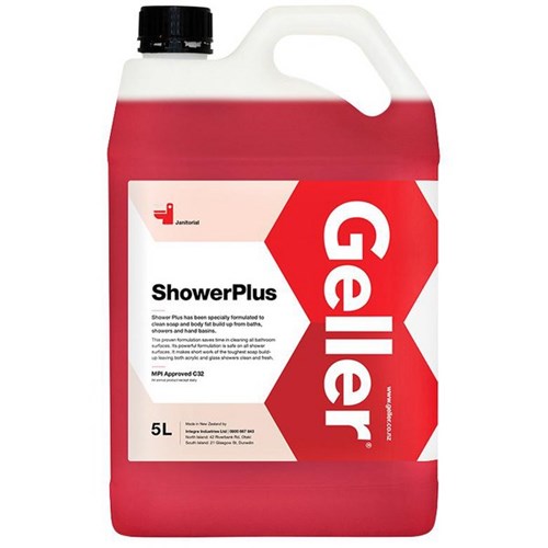 Geller Shower Plus Bathroom Cleaner 5L