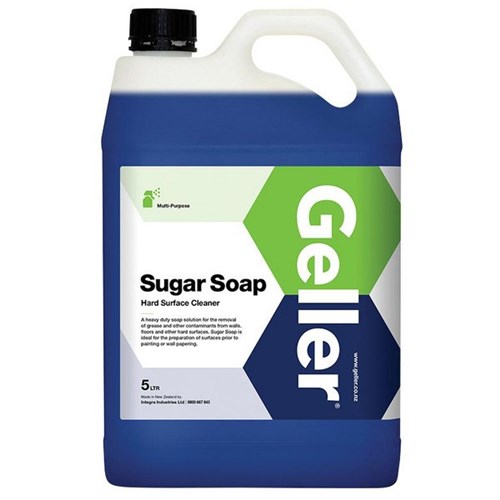 Geller Sugar Soap Hard Surface Cleaner 5L