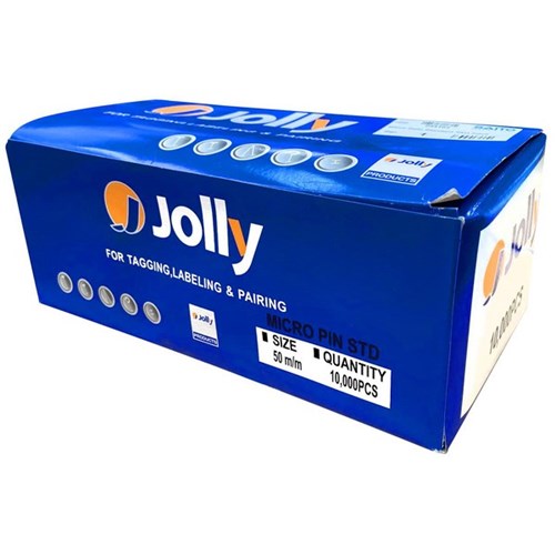 Saito Jolly Tagger Pins Standard 50mm, Box of 10000