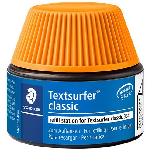 Staedtler Textsurfer Highlighter Refill Pot Orange